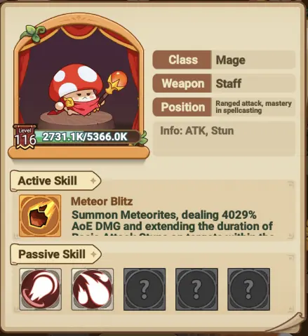 Mage Class in LoM