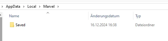 Configuration folder in Marvel rivals