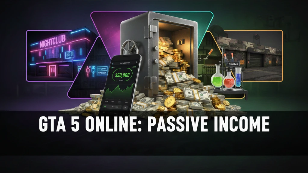Passives EInkommen Guide in GTA 5 Online
