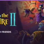 Slay the Spire 2 logo over official character-and-Spire artwork, with the text “Co-op with friends”.
